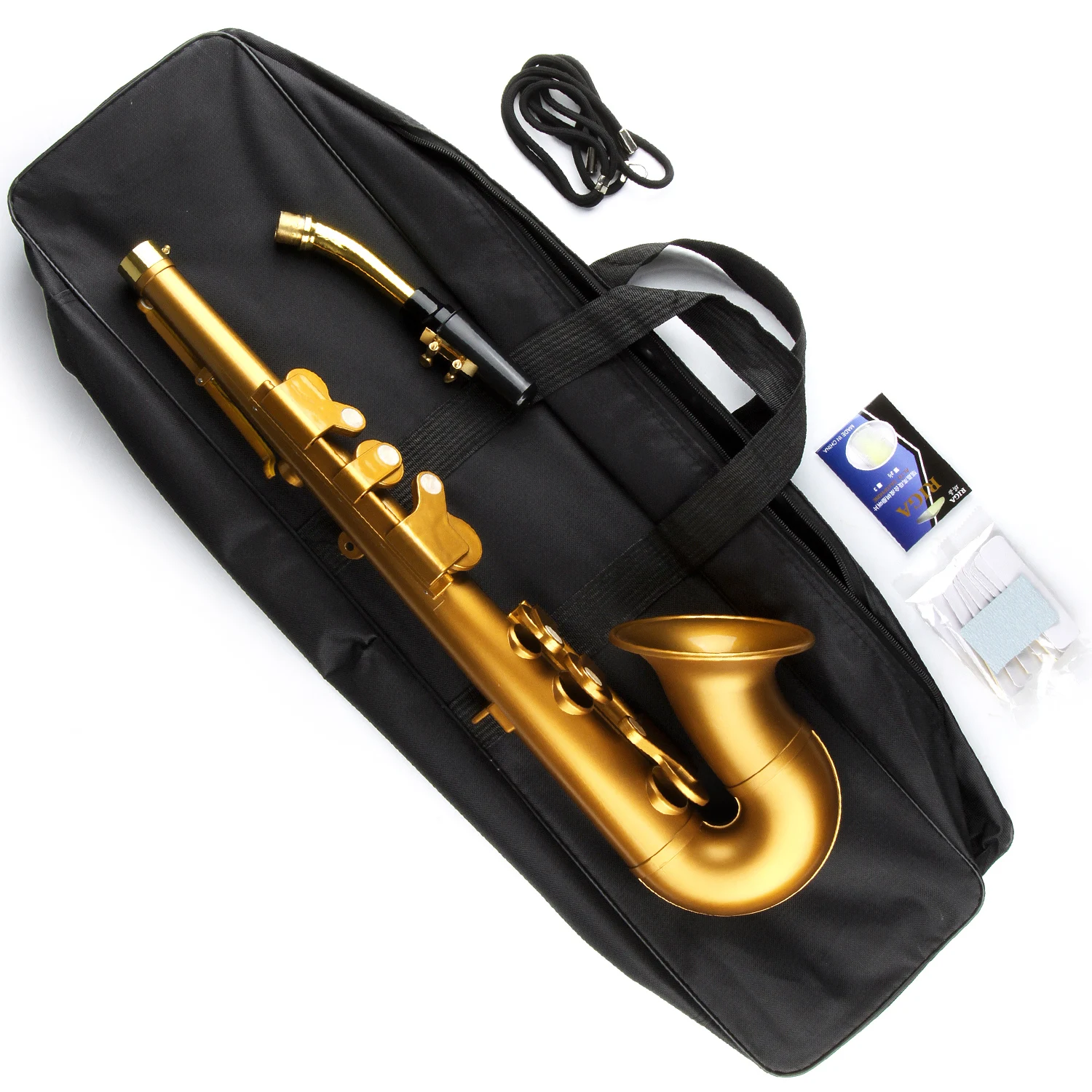 Convenient to carry, simple saxophone beginner can use Bb tuning