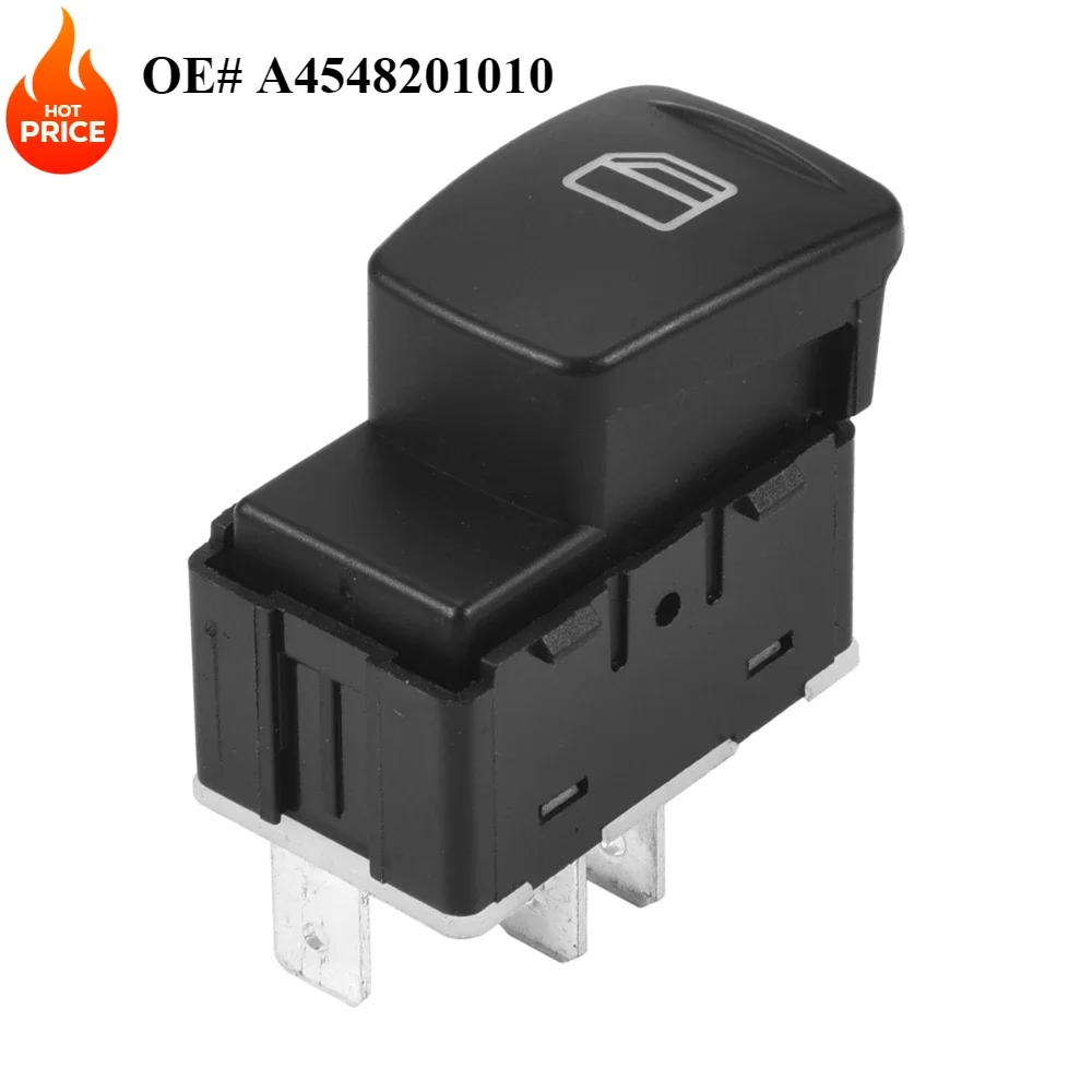 A4548201010 4548201010 Electric Window Regulator Switch Button for Smart Forfour 454 2004 2005 2006 Accessories Black