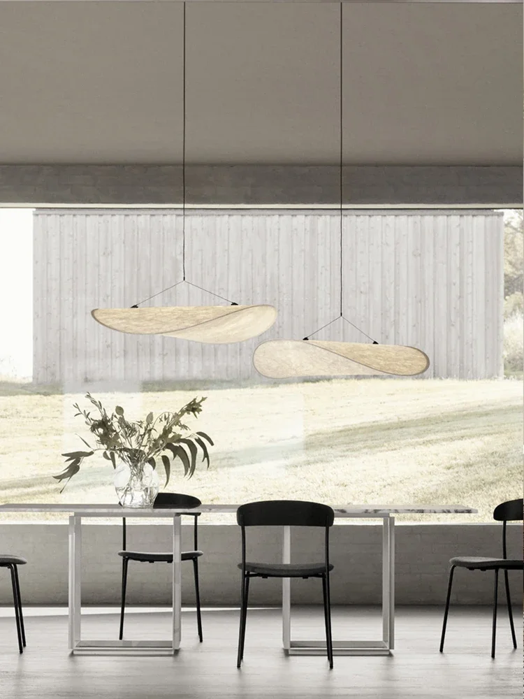 Imagem -04 - Nordic Minimalista Silk Pendant Lights Lustre Led Creative Home Decor Lâmpadas Sala de Estar Quarto Bar Loft Luminárias