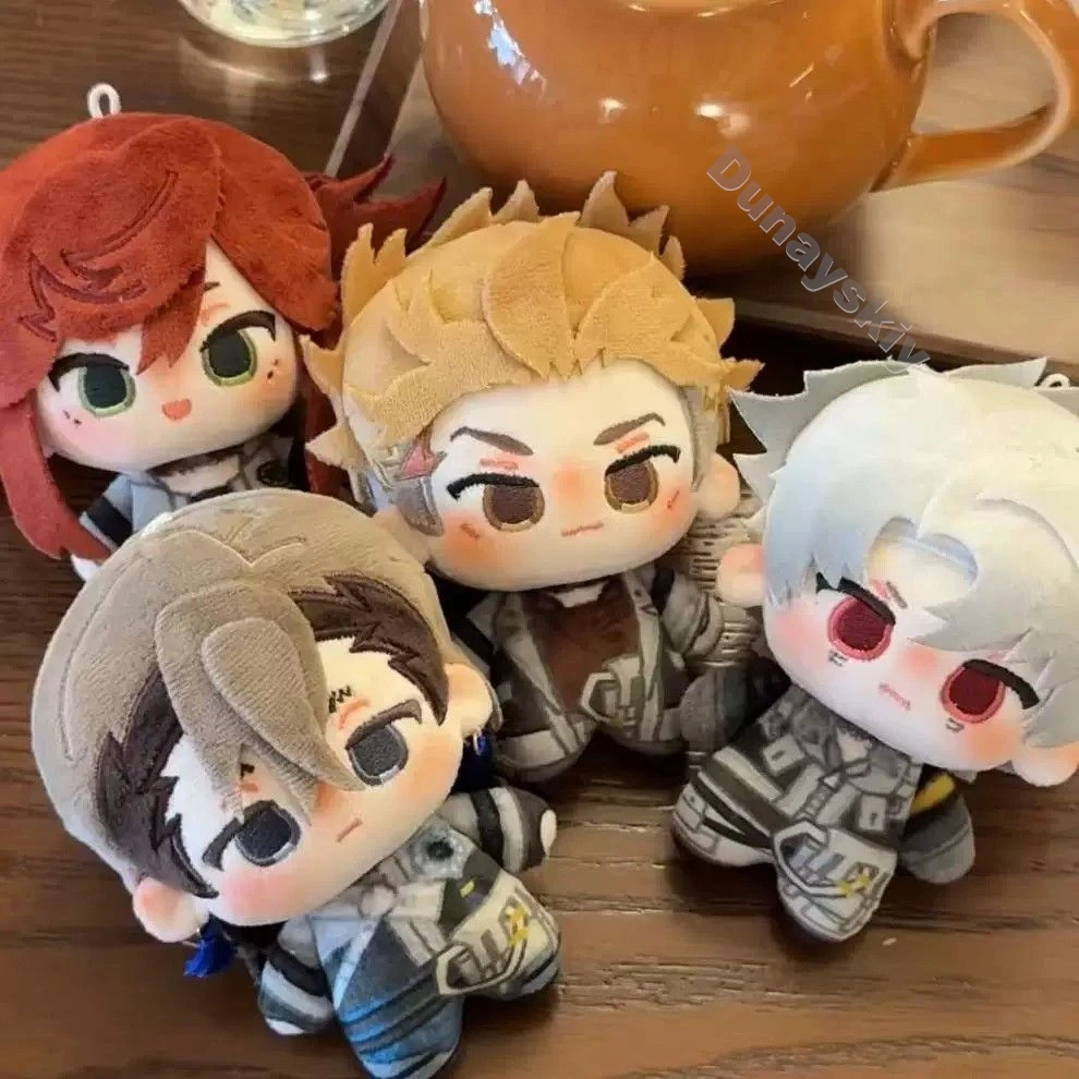 Gachiakuta Fan‑Made 10cm Algodón Estilo Nunu Cuerpo Corto Zanka Enjin Rudo Riyo Lindo Chibi Mini Peluche Llavero Colgante Halloween