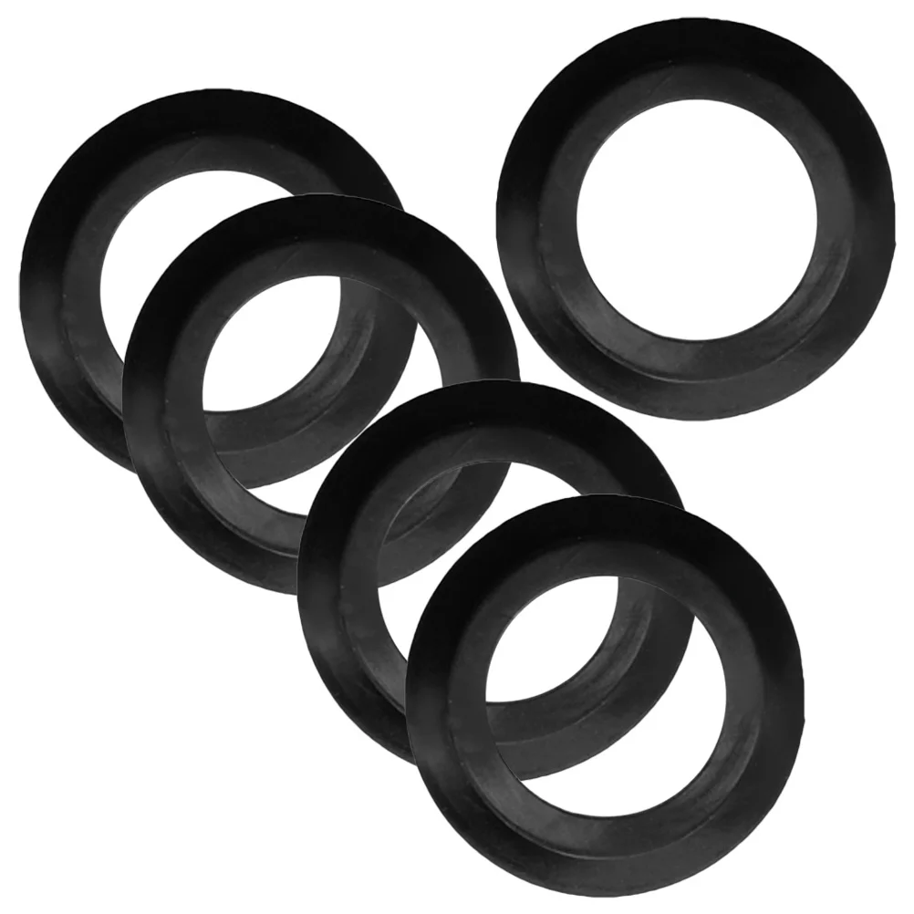 5 pezzi tappo lavello guarnizioni di tenuta in gomma cestello durevole filtro rondella tappo di scarico di ricambio anello di tenuta lavello filtro di scarico rondella