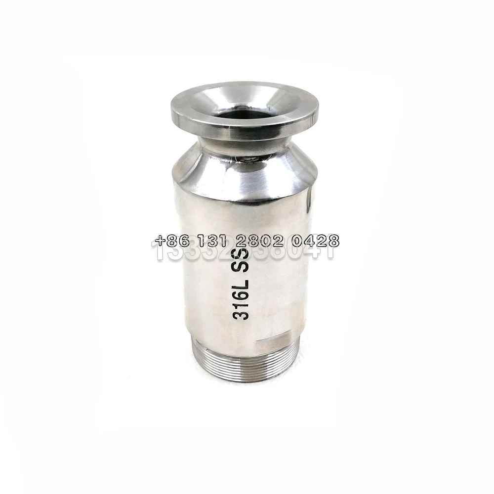 Spray Tower SMP Nozzle, Anti-Clogging, Large Flow, Wide Angle, 316 Stainless Steel  Solid Cone Solid Conical Spray Nozzle