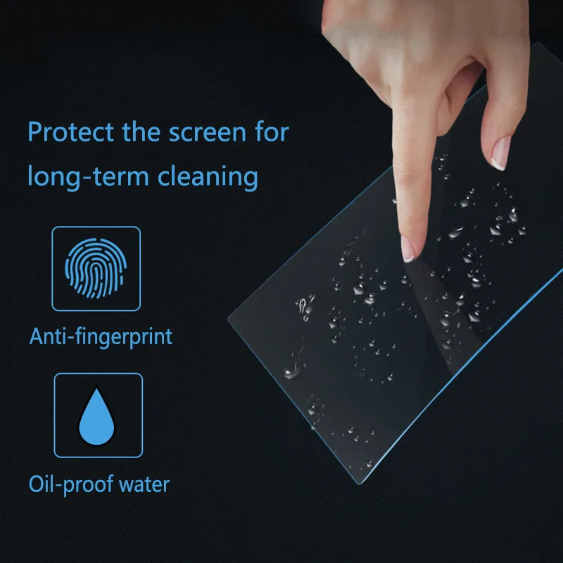 Car interior Instrument panel membrane LCD screen Tempered glass protective film Accessories For Volkswagen Golf 7 MK7 2018-2023