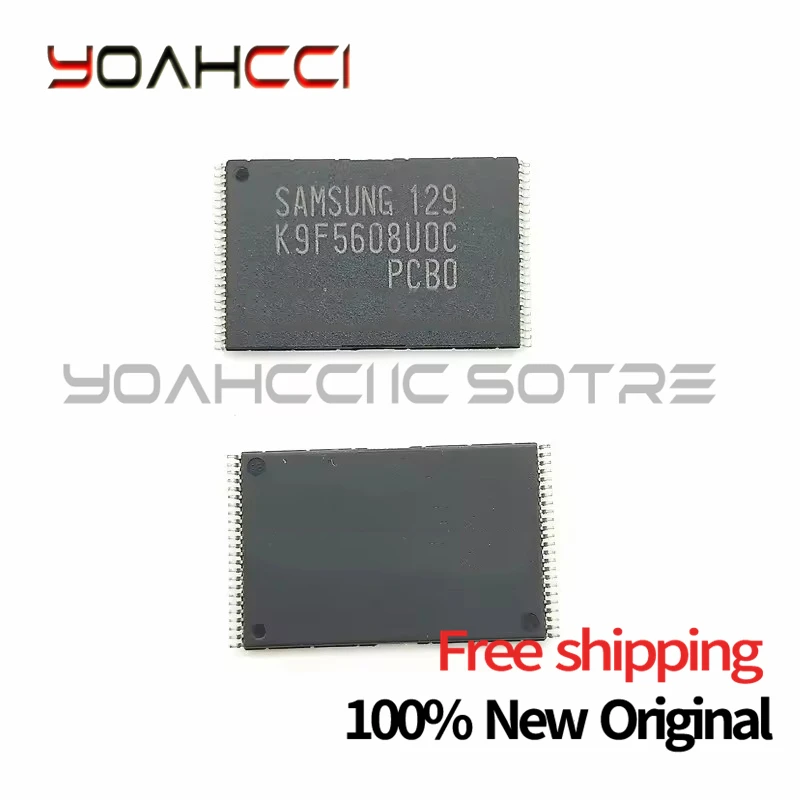 

(10piece)100% New K9F5608U0C-PCB0 K9F5608U0C K9F5608UOC-PCBO K9F5608UOC tsop-48 Chipset Original free shipping