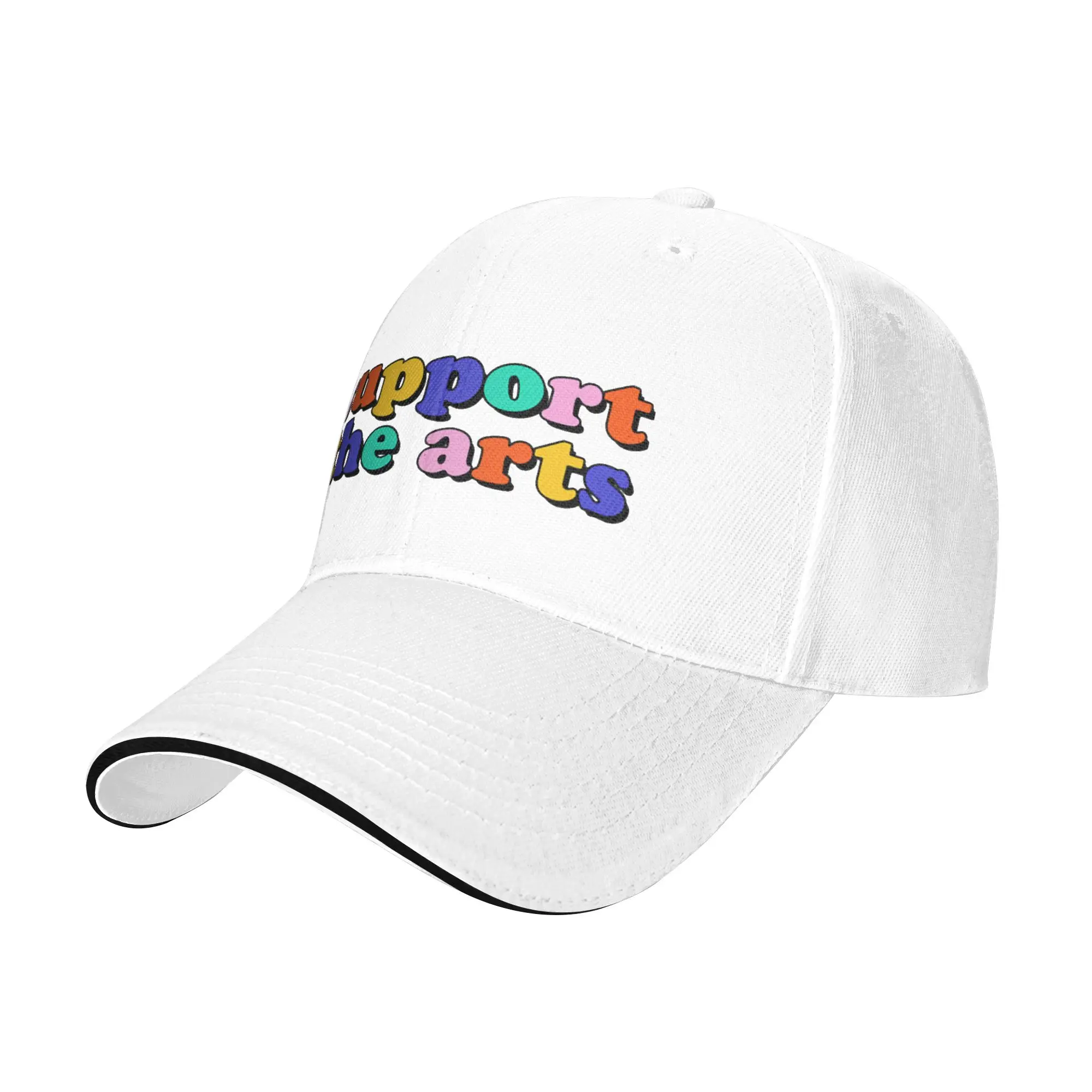 Support The Arts (colorful) Sticker Gift For Children Men Women A Baseball Cap Hat