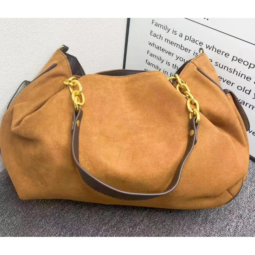 

Высококачественная сумка-тоут с вышивкой, большая вместительная ретро-сумка на плечо с цепочкой, готическая сумка через плечо для женщин