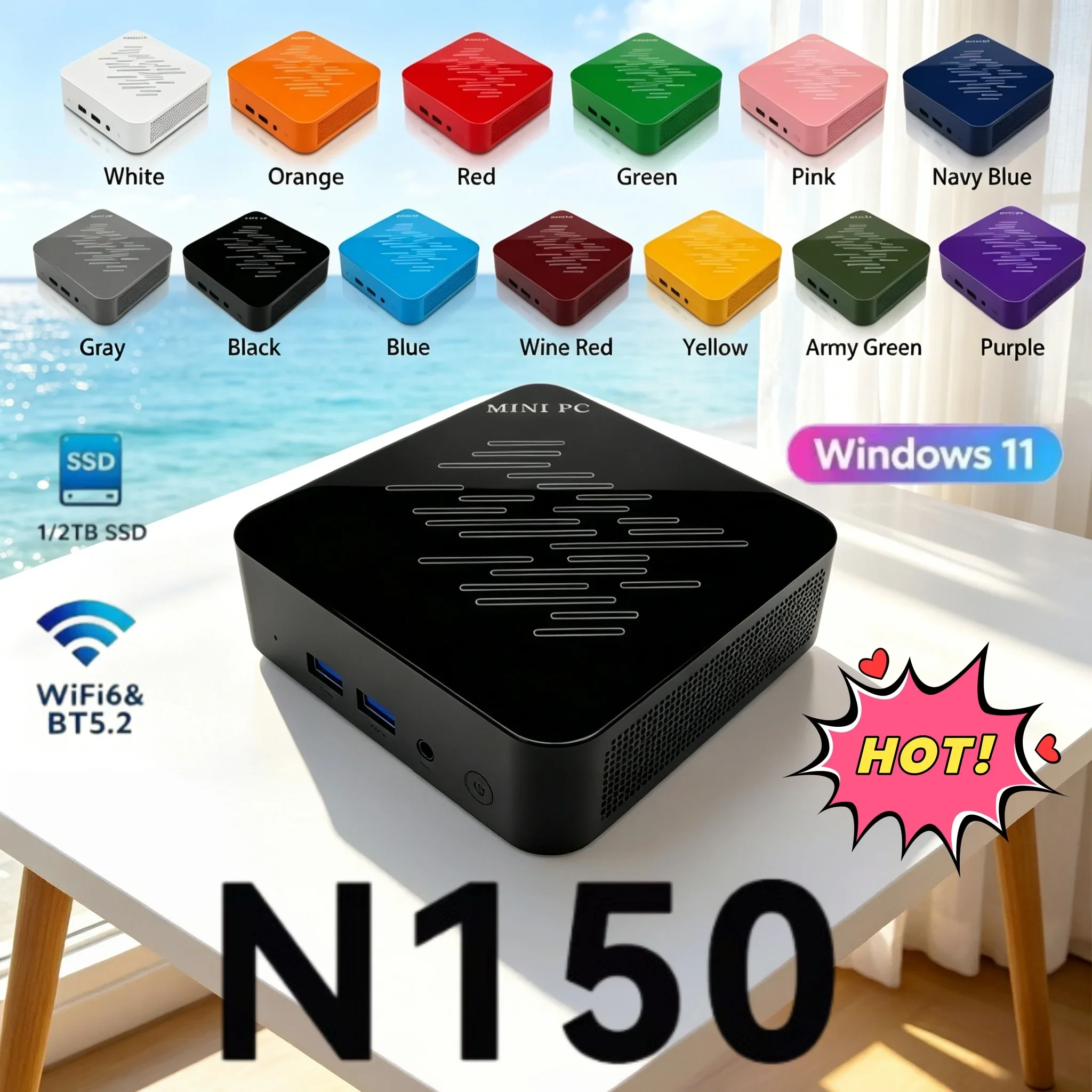 インテルコアn150搭載-windows-11-超高速起動pc-16gb-ram-1-2tb-ssd-wifi-6-bt52-4k-60hz-hd-超高速起動