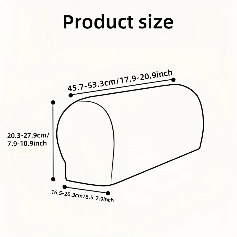 2pcs/set solid color elastic dustproof sofa armrest glove decoration Couch Arm Protector Stretch to Fit