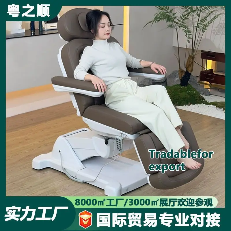 BElectric beauty bed Sitting and lying adjustment Micro-adjustment dental examination bed Body tattoo with bed surface heating