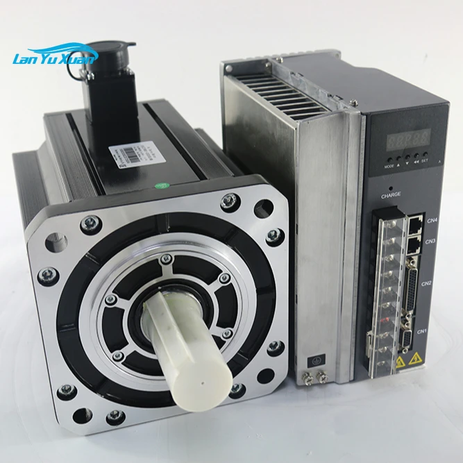 

Servos 7.5KW 220V 23Bit 3 Phase Servo Motor with Drive Controller 180M48015B+M1532P Servo Motor for Cnc Machine