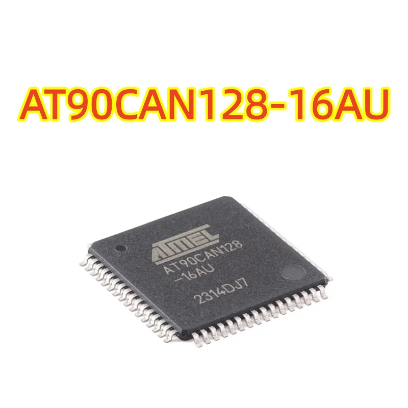 Original genuine AT90CAN128-16AU LQFP-64 8-bit AVR microcontroller chip
