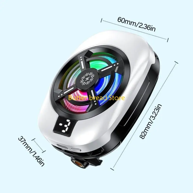 Raffreddatori per telefoni cellulari W89C Raffreddamento potente e rapido con tecnologia a semiconduttore a basso rumore per