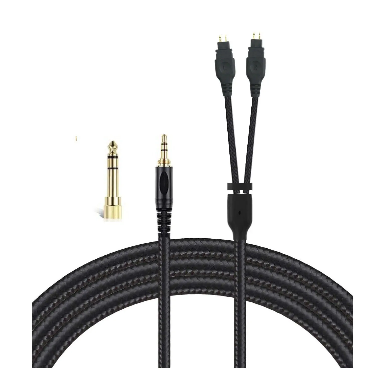 3.5mm/6.35mm Headphone Extension Cable for HD580 HD600 HD650 HD660S HD6XX Headphones Gaming Eerphone Cables