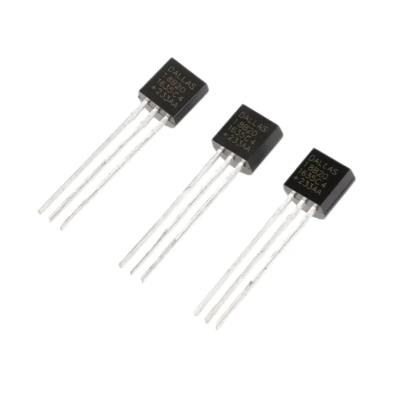 5pcs Original Genuine DS18B20 TO-92 Programmable Digital Temperature Sensor
