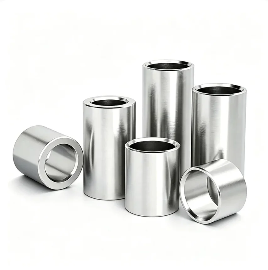 Non Threaded 304 A2 Stainless Steel Round Hollow Locating Spacer Through ID 2 3 3.5mm PCB Shim Bushing Sleeve Length 2-20mm