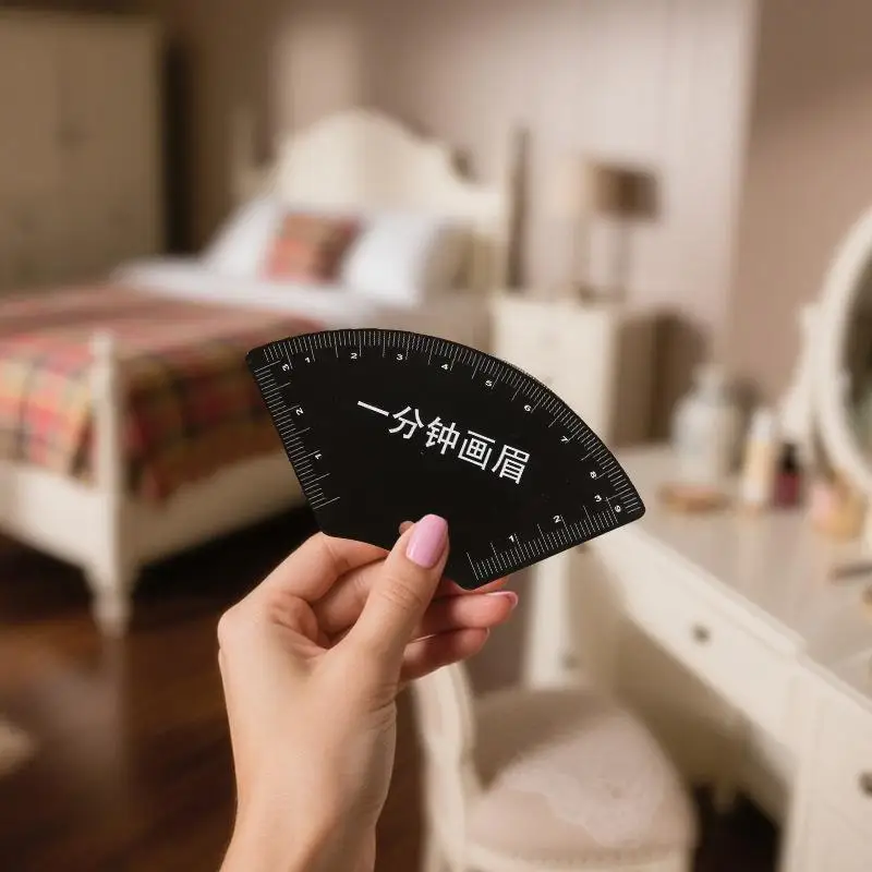 

Stainless Steel Fast Drawing Eyebrow Design Ruler Microblading Mapping Tool Shaping Permanent Makeup Drawing Guide Ruler Tattoo