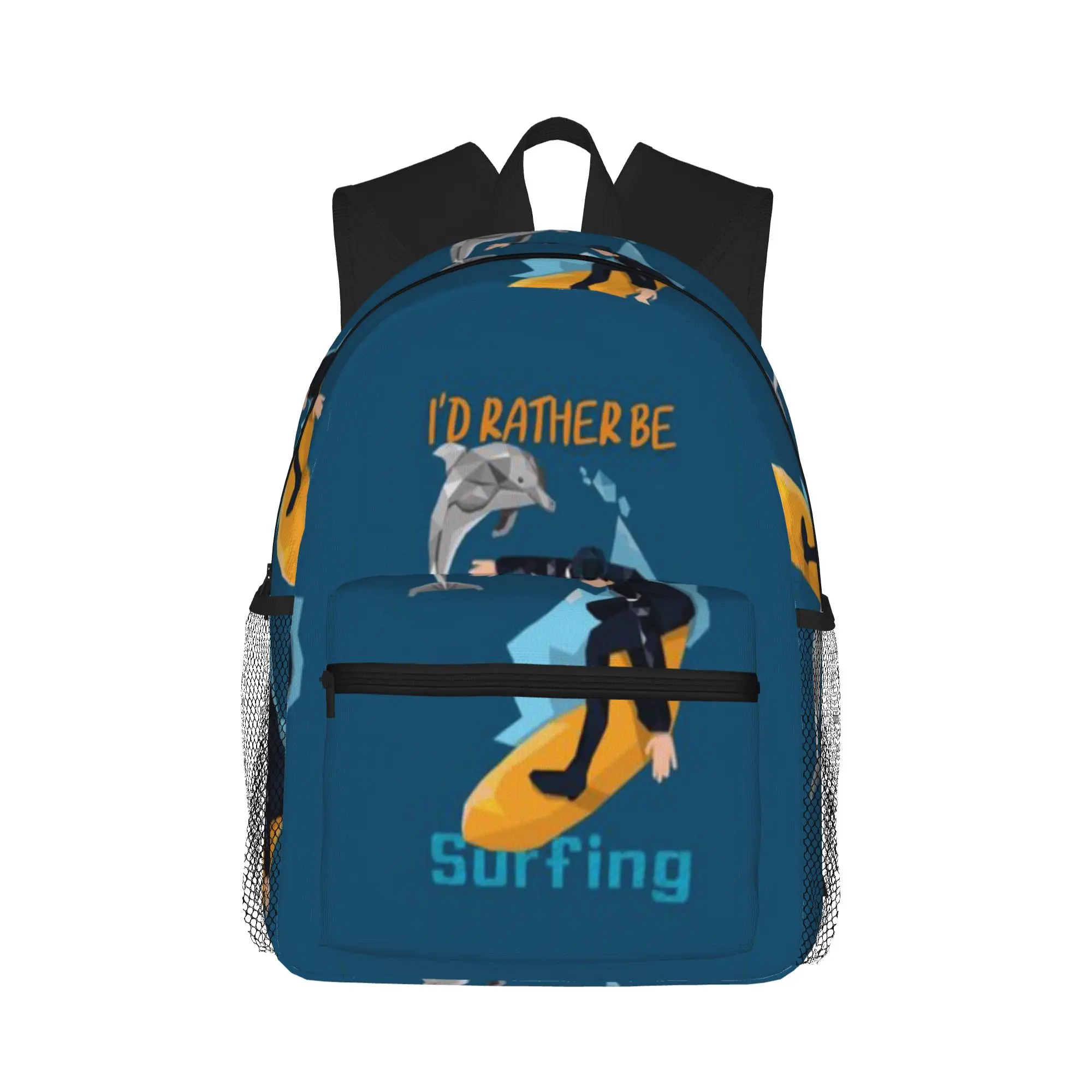 I d rather be surfing  Casual Backpack for Students and Adults Feminina backpack