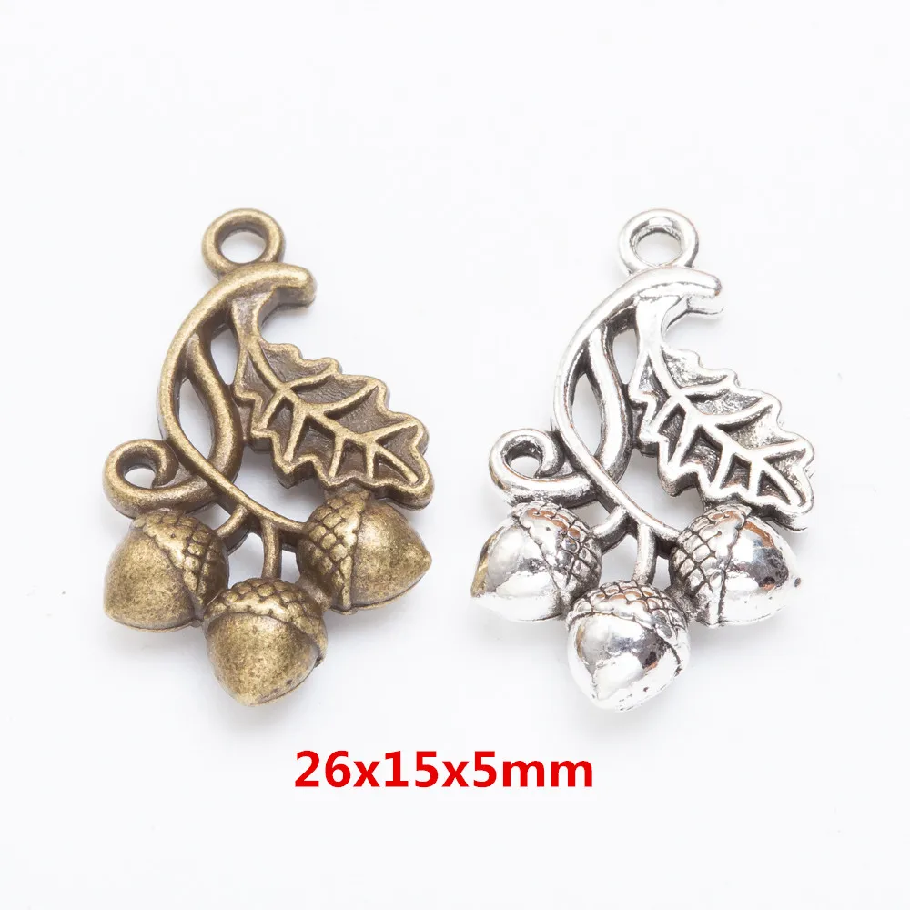 20pieces (food) vintage zinc alloy charm metal pendant DIY jewelry discovery making accessories 1470