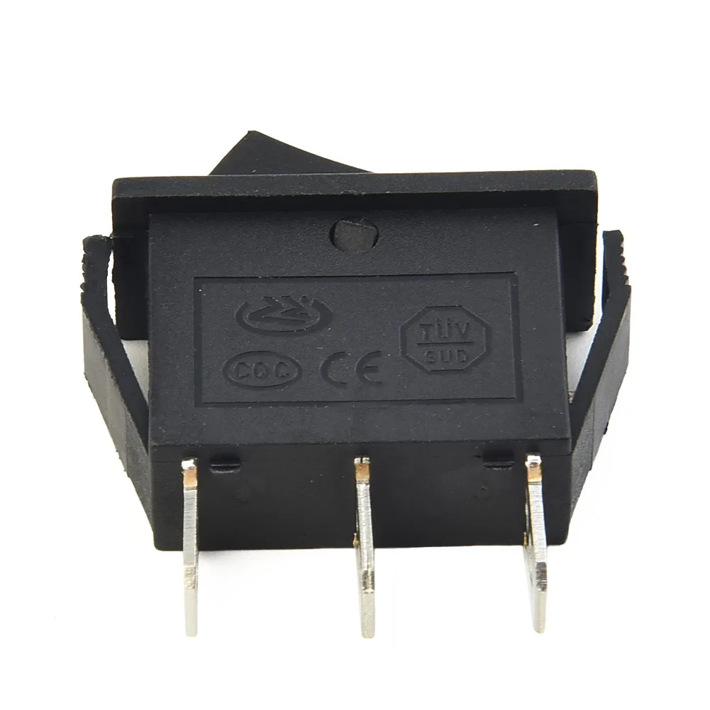 1pc KCD3-101/3P Rocker Switch On-Off-On Rectangle Rockers Switch 3 Position SPDT Black 16A 250VAC For Car Dash Boat