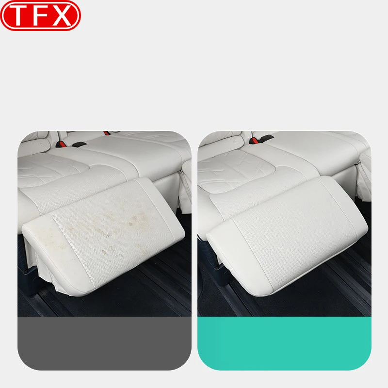 For Zeekr Mix 2024-2026 Car Styling Rear Electric Leg Rest Protective Cover Second Row Seat Footrest Anti Kick Pad Accessories