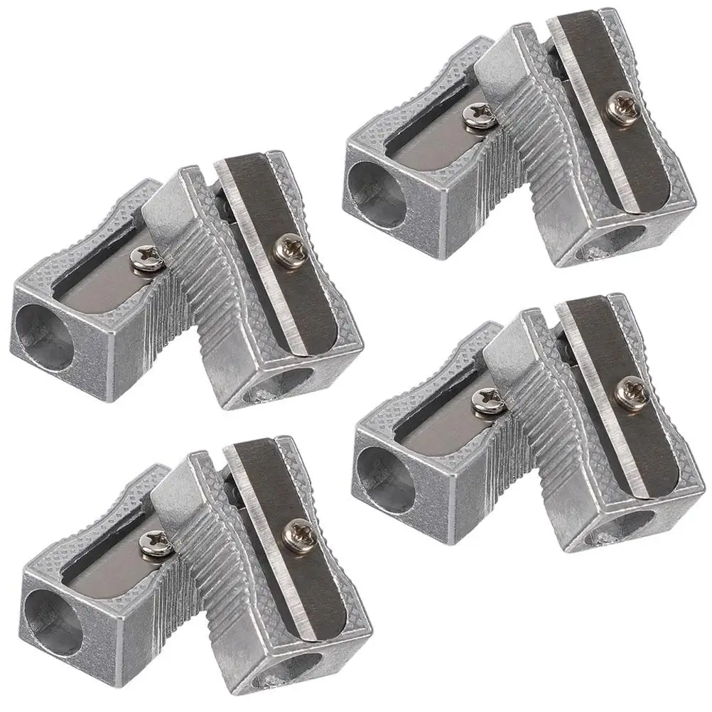

8pcs Metal Sharpener Gifts School Supplies Student Classroom Pencil Sharpener Classroom Vintage Reliable