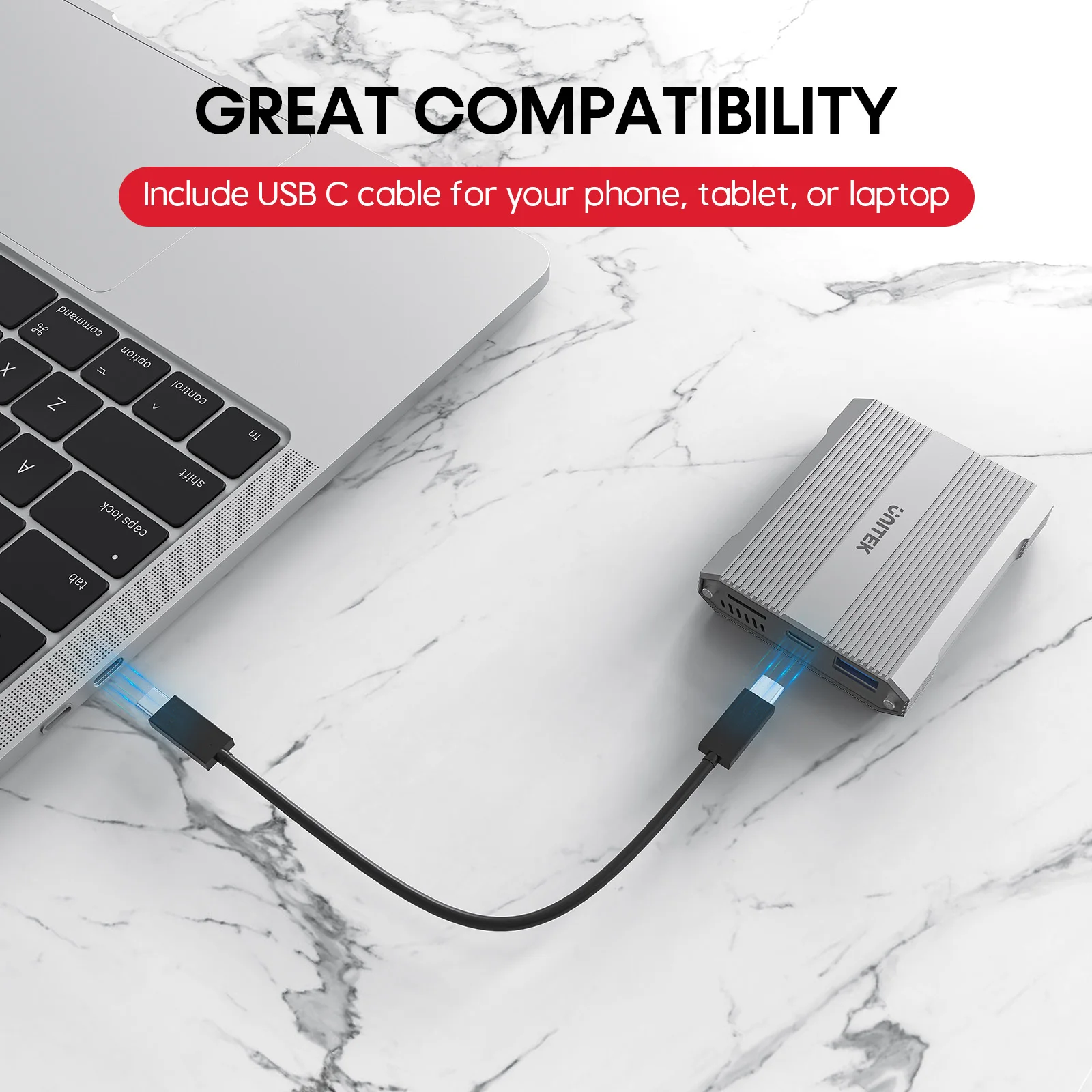 Lector de tarjetas USB 4 en 1 de 10Gbps Hub a SD4.0 MicroSD CFexpress tipo B tarjeta de memoria USB-A 3,2 Gen2 adaptador Plug & Play para iPhone 16