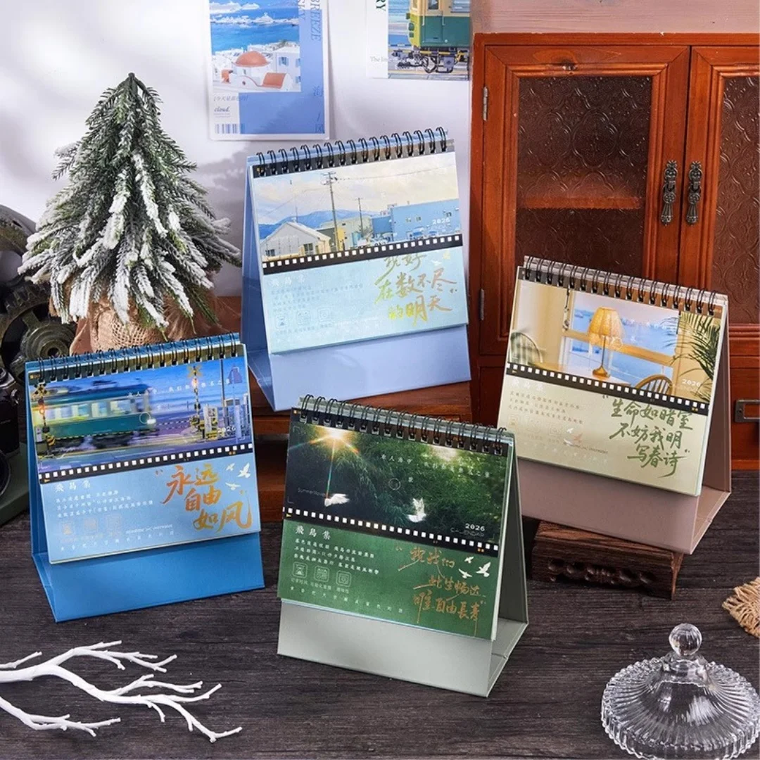 2025.9-2026.12. Small Calendar 2026 Planner Yearly Agenda Organizer With Memo Notes For Home Office School Daily Schedule