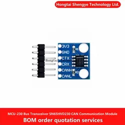 MCU-230 Bus Transceiver SN65HVD230 CAN Communication Module 230