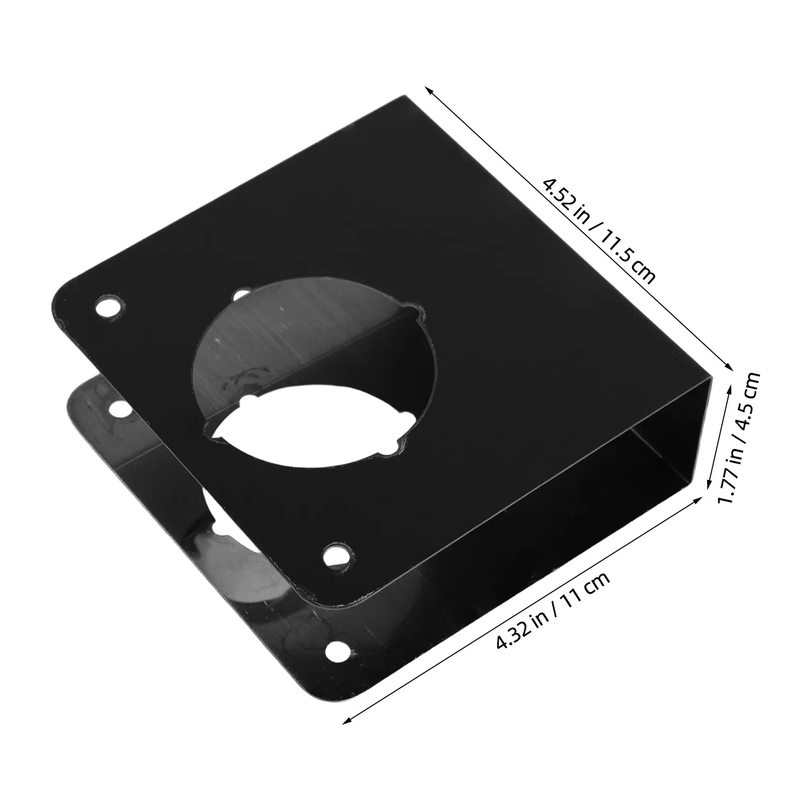 Door Lock Cover Plates Stainless Steel Deadbolt Fixing Filler Plate for Door Edge Hole Filler and Security Reinforcement