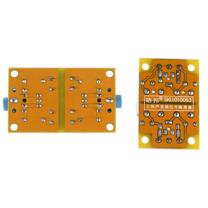 Aislador estéreo de Audio, elimina la corriente del sonido, eliminador de filtro de interferencia, supresor de bucle de tierra, módulo de