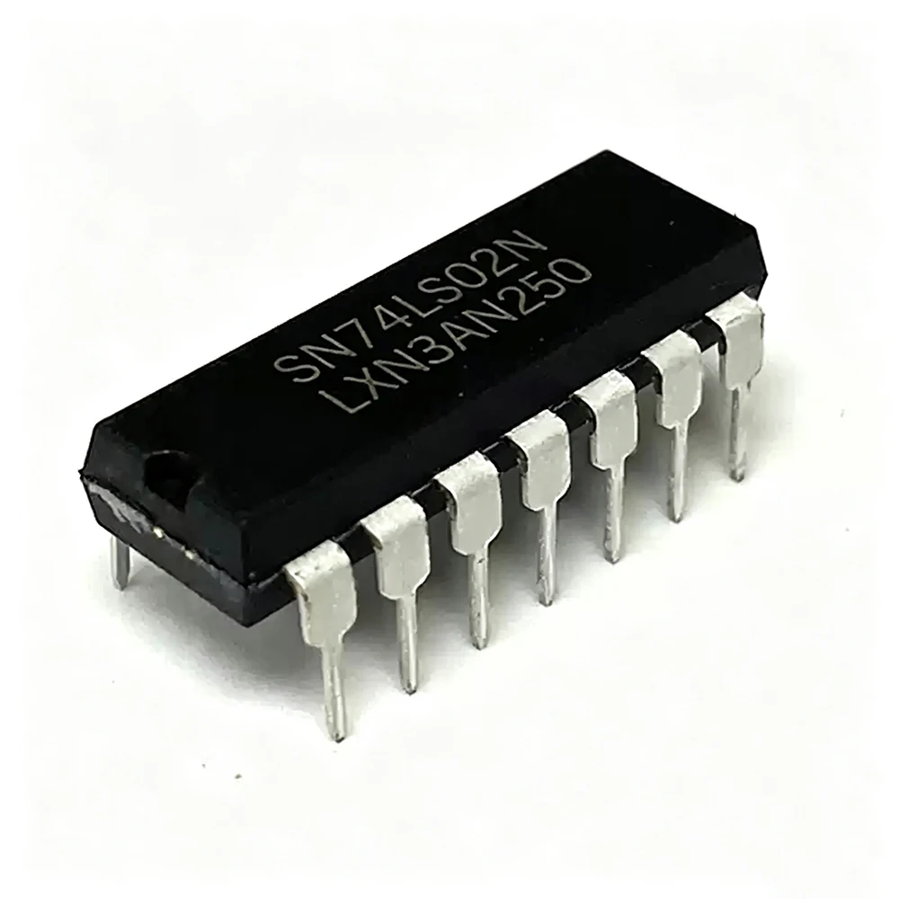 10PCS/lot SN74LS02N HD74LS02P DIP14 HD74LS02 DIP SN74LS02 74LS02 DIP-14  and original IC In Stock