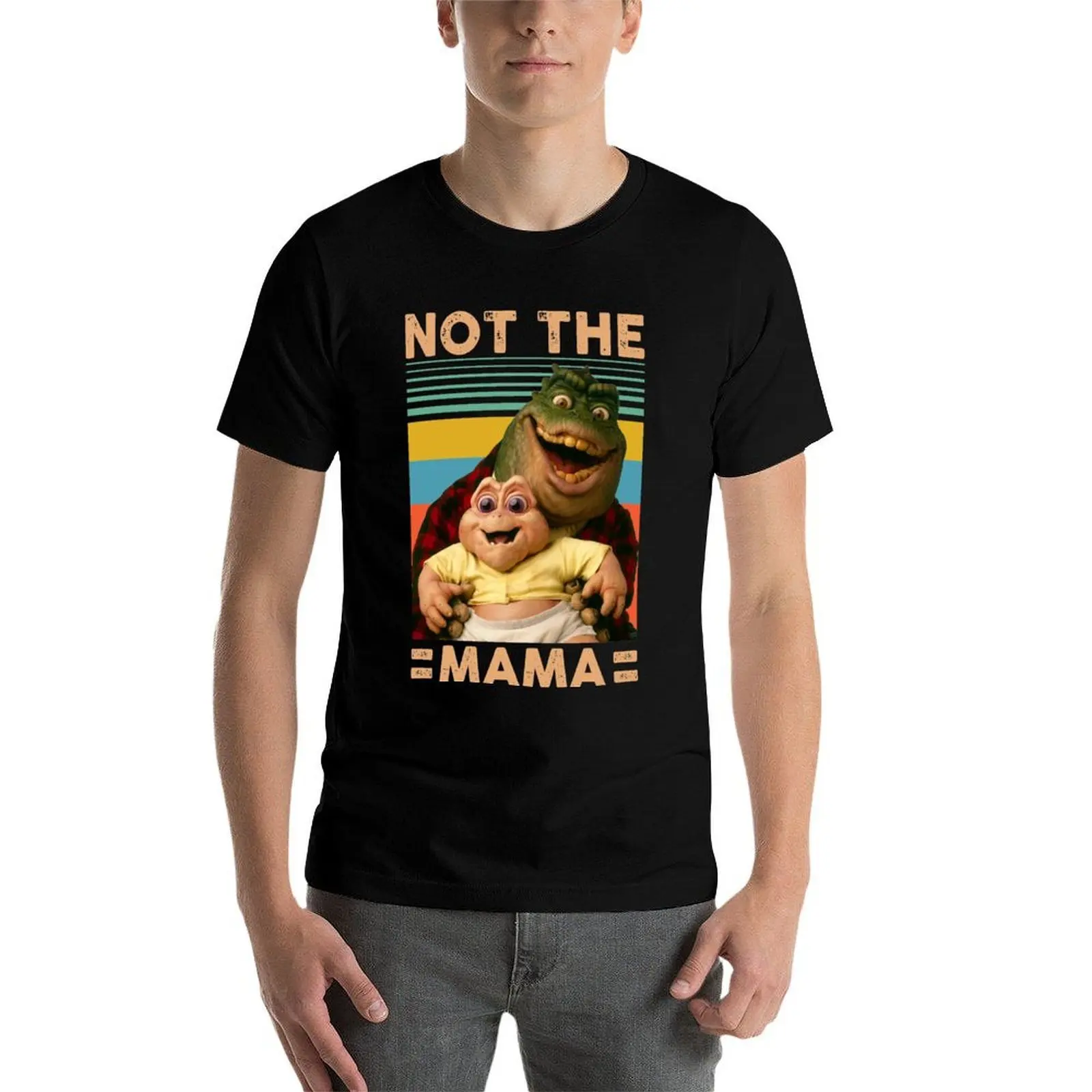 رهيبة الطفل سنكلير شخصية محبوبها الجميع الجمال غير تقليدي ماما هينكلمان لطيف مروحة تي شيرت أنيمي تي شيرت كبير الحجم تي شيرت