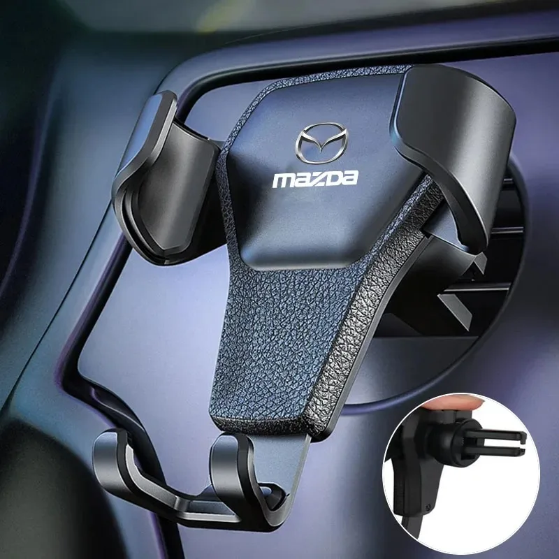 

Car Gravity Phone Holder Air Vent Mount Cellphone Stand For Mazda Speed 2 3 5 6 Atenza CX80 CX70 CX90 CX3 CX5 CX8 MX30 CX60 CX30
