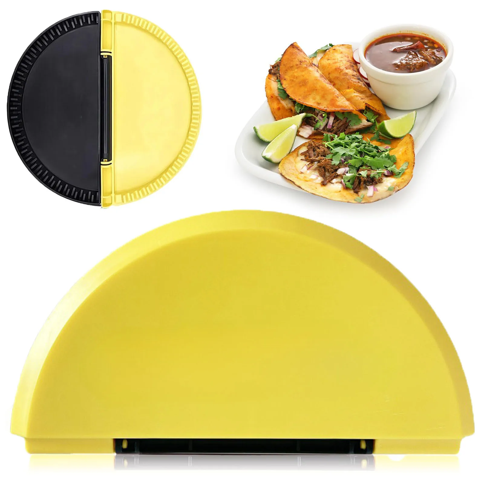 2 Pack Burrito Press Stovetop Double Toast Sandwich Baking Mold Tortilla Sealer Making Pastry Burrito Pie Dough Presser