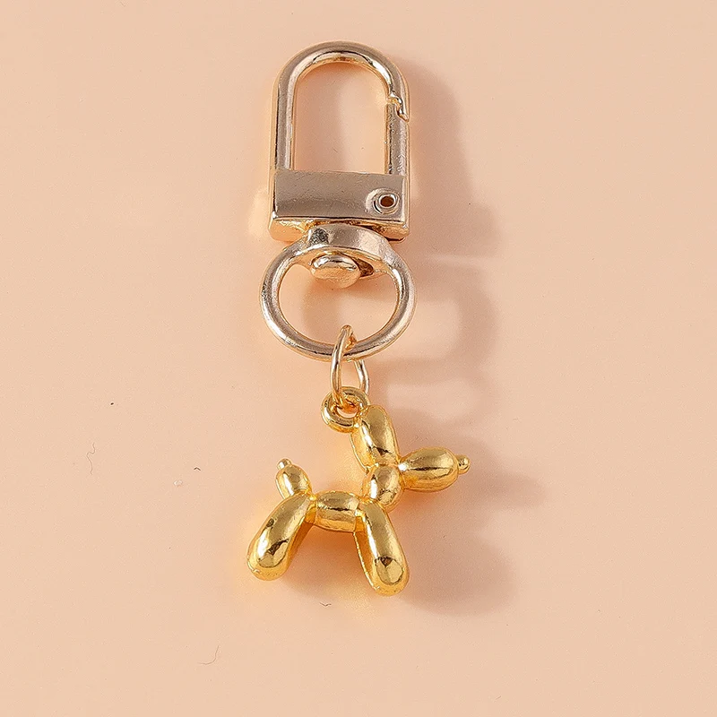 Aihua 10 Farben Niedliche Bunte Kreative Ballonhund-Schlüsselanhänger für Frauen Mädchen Handtaschen-Schlüsselring Anhänger Airpods-Box Schmuck Geschenke – Detail 12