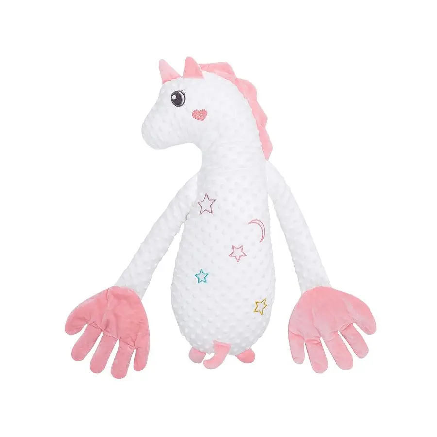 Brinquedos de chupetas, brinquedo de boneca de pelúcia animal bonito para meninas meninos, figura de unicórnio dinossauro portátil bonecas calmantes para casa e t