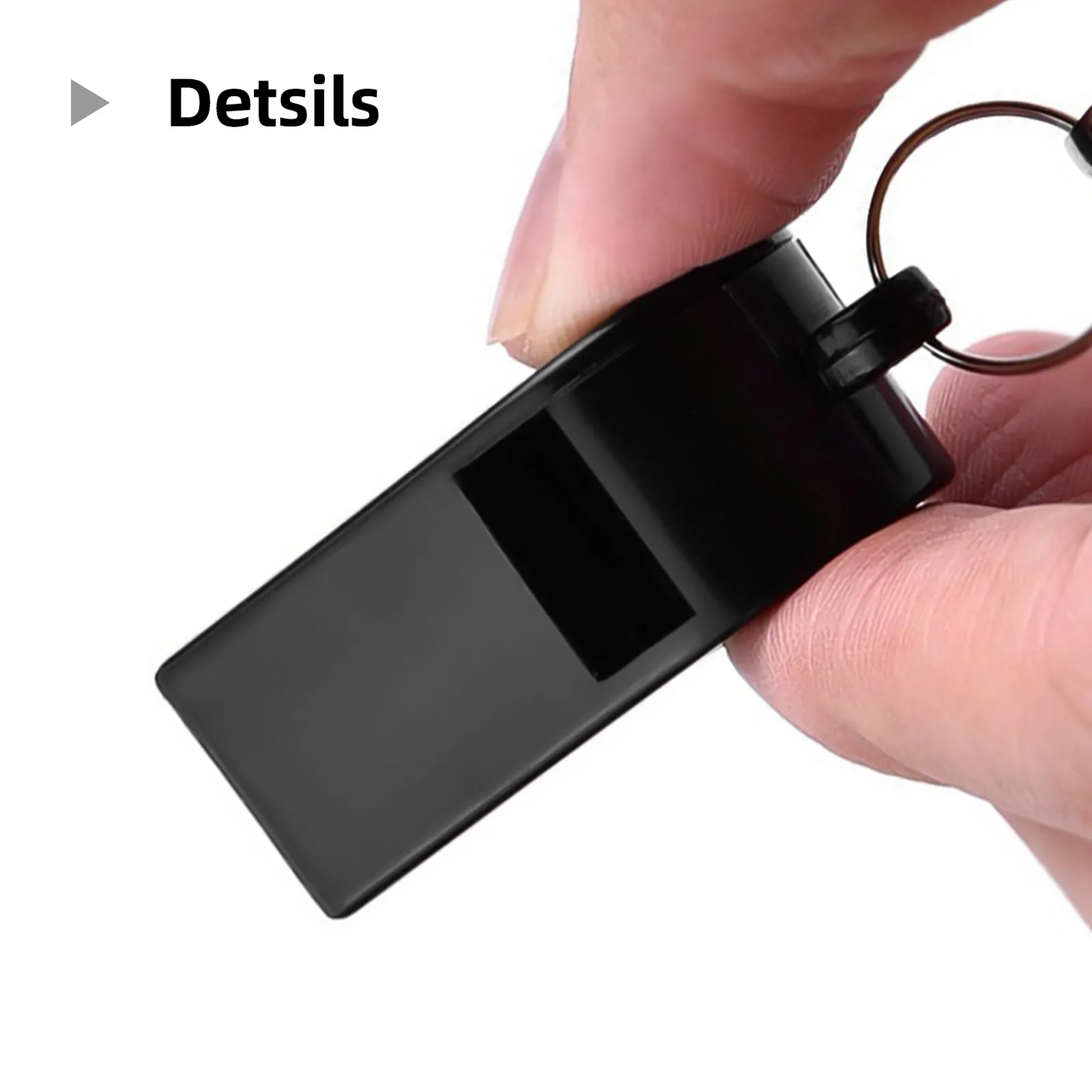 8Pcs Metal Portable Survival Whistles For Hiking Referee Emergency Loud Camping Soccer Safety Supplies - view 6