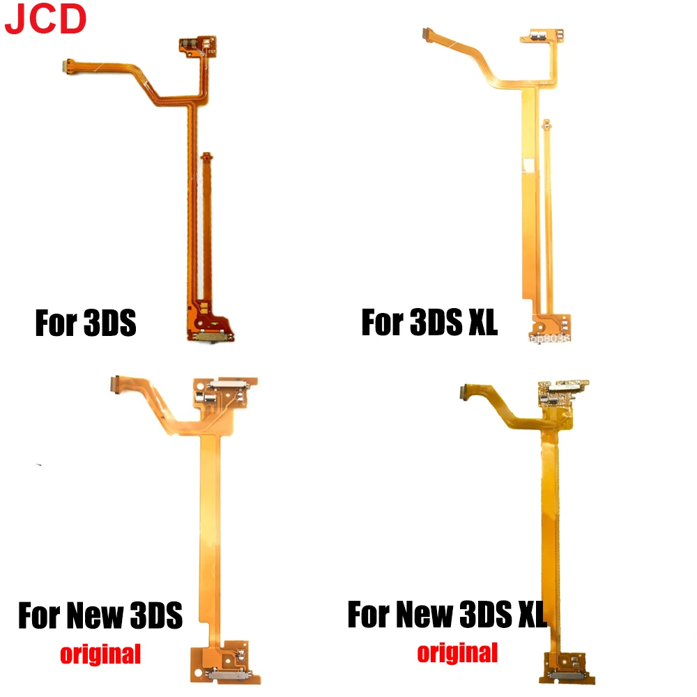 

JCD 1pcs Original pulled LCD Speaker Volume Control Top Flex Ribbon Cable For 3DS 3DS XL NEW 3DS NEW 3DSXL Game Repair Parts