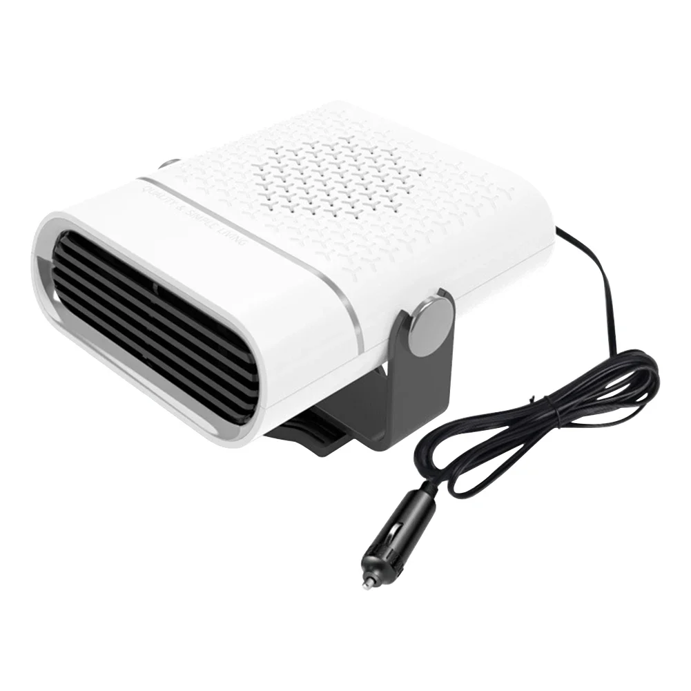 12/24 V Car Heater Car Heater Defogger 2 in 1 Modes Heating and Cooling Portable Heater Fan Anti-Fog Mini Car Heater Defroster