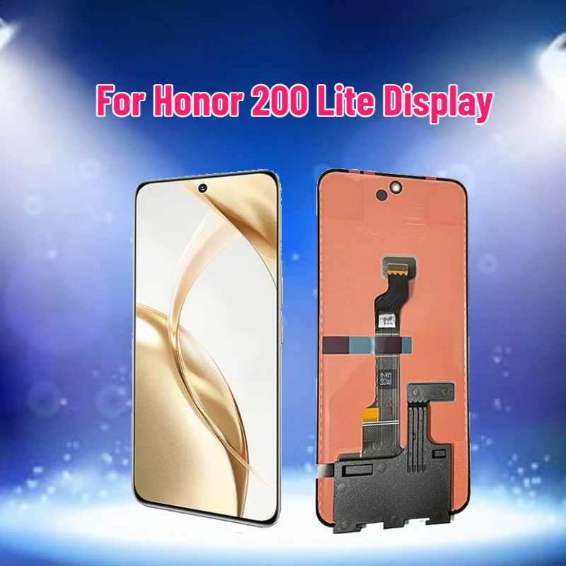 

6,7-дюймовый ЖК-дисплей для Honor 200 Lite, сенсорный экран, дигитайзер, комплектующие для замены экрана Honor 200 Lite