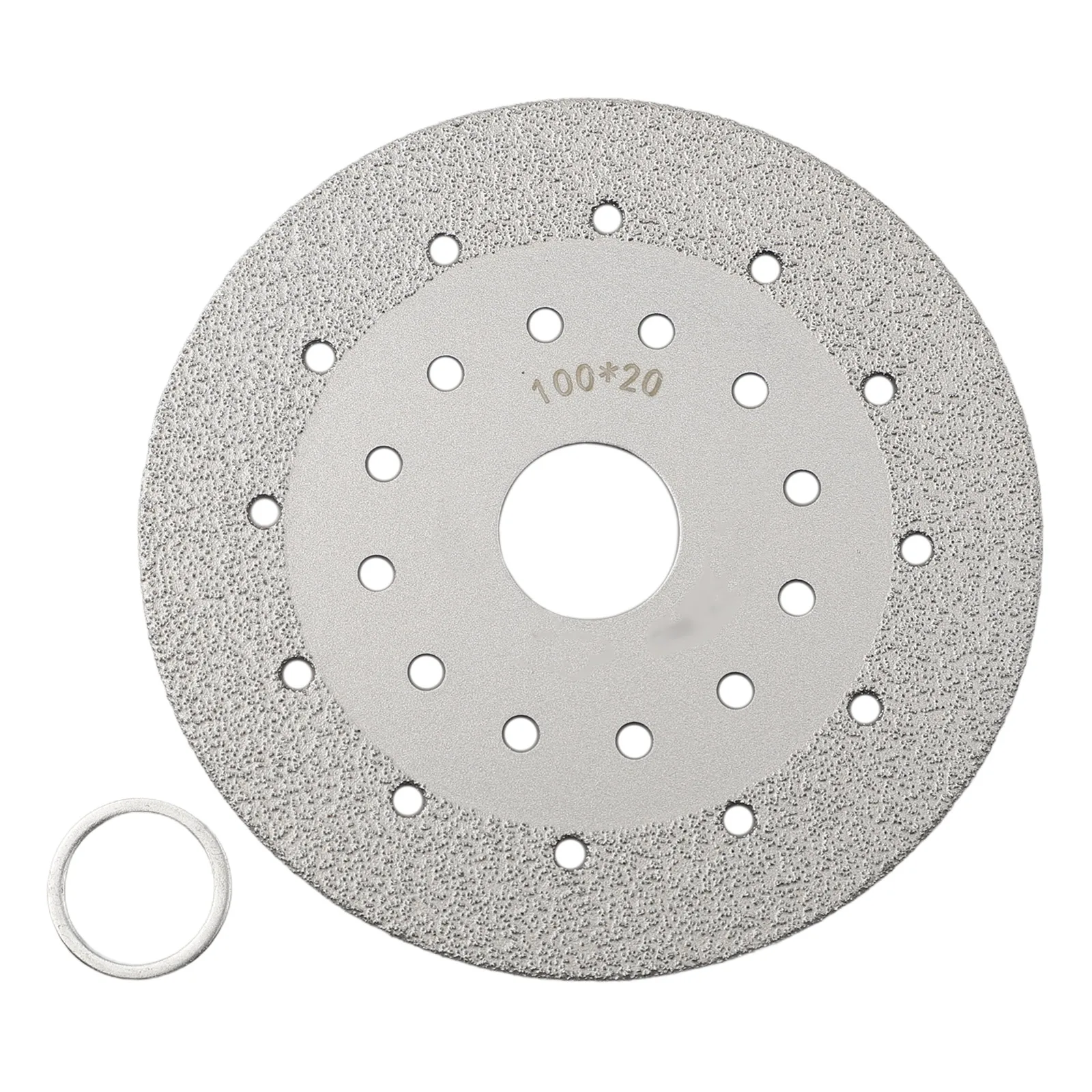 60 Grit Optional Diamond Saw Blade 100mm Saw Blade Improve Work Efficiency Multi-hole Design Strong And Wear-resistant