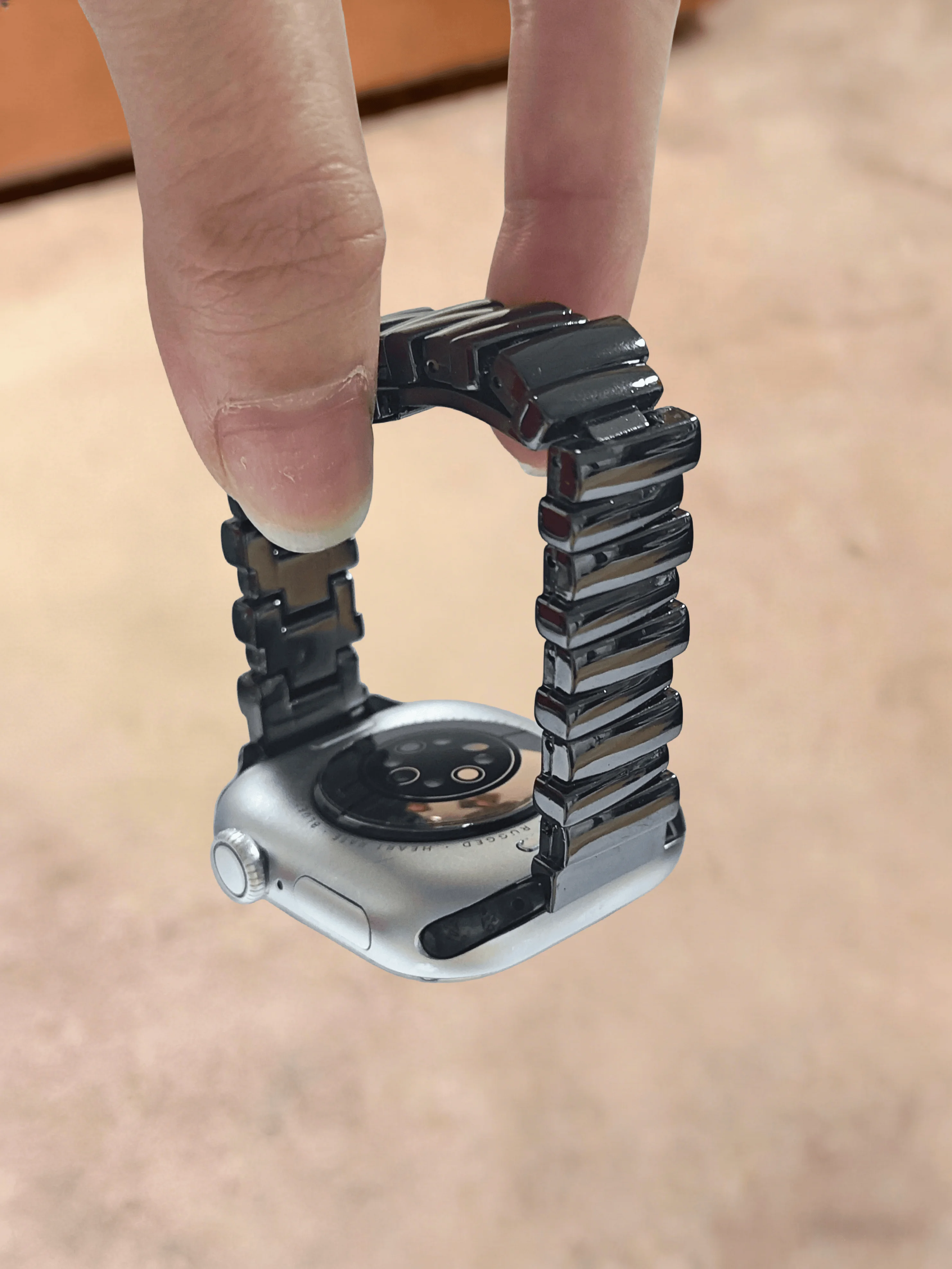 

New minimalist metal strap compatible with iWatch Strap 38mm 40mm 41mm 42mm 44mm 45mm 49mm Fashion Strap