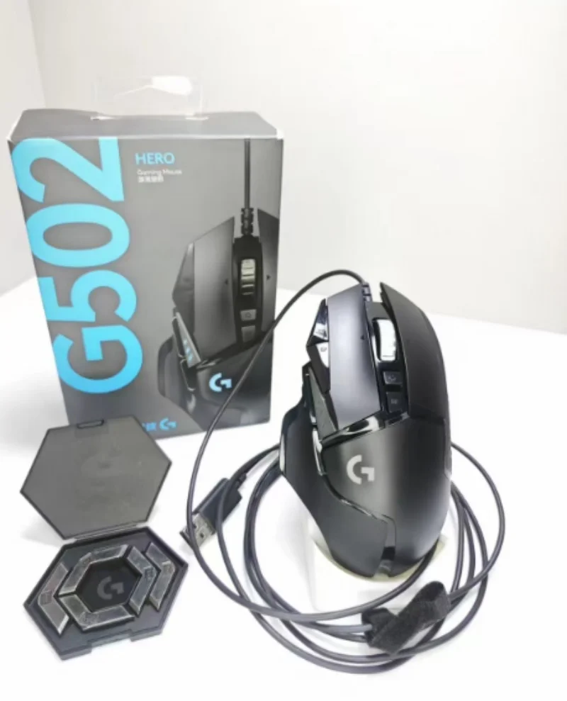 Logitech G502hero Master Wired Gaming Mouse 502 Esports Machinery Eat Chicken Macro CS Programming Peripheral