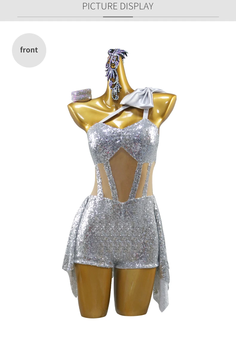 Kostüm für Mädchen 2026 Lateinamerikanisches Tanzkleid Damen-Wettbewerbskleidung Koreanische Partykleidung Eleganter Sport- und Ballsaalanzug – Detail 7