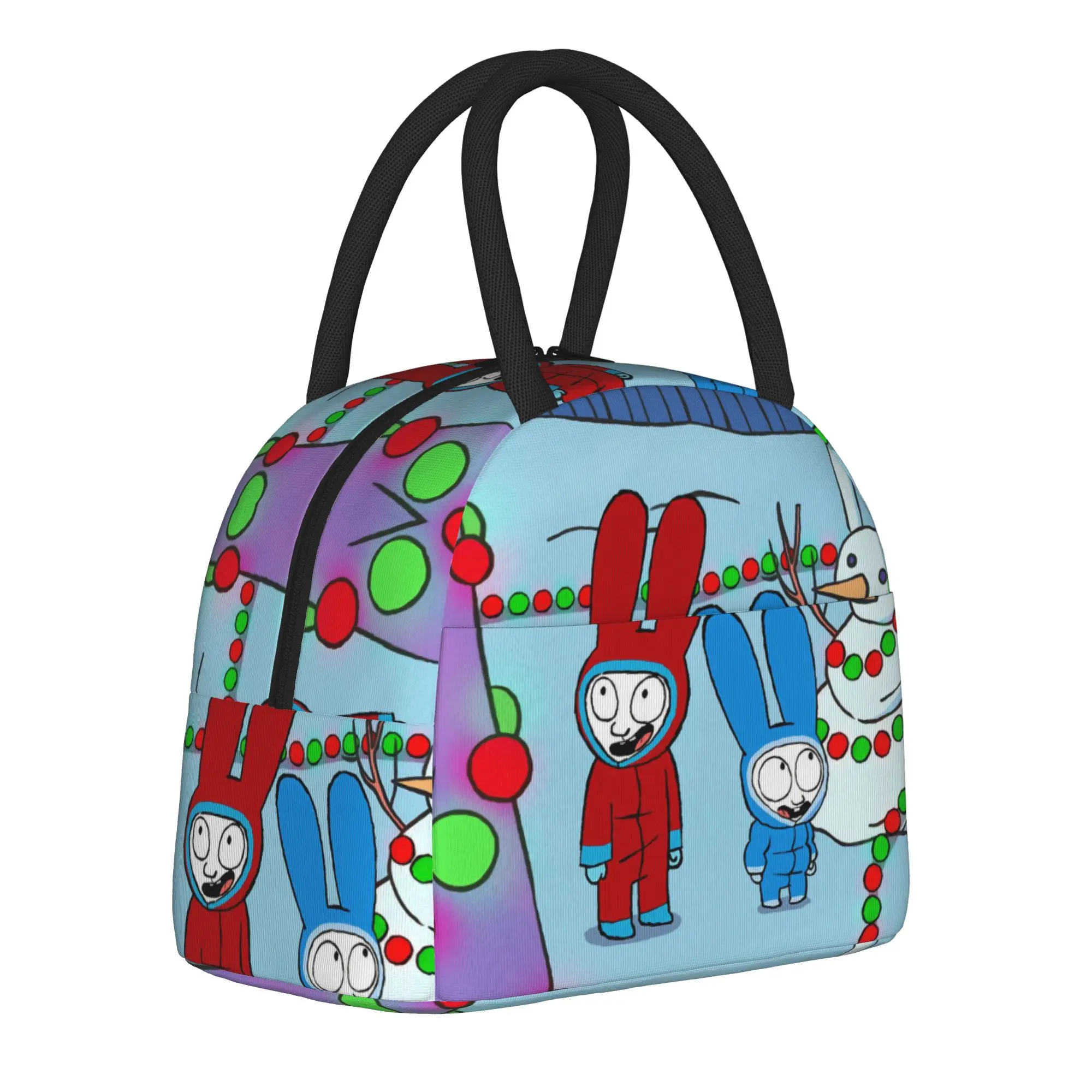 Insulated Lunch Bags Simon Super Rabbit Product  Food Box INS Trendy Thermal Cooler Lunch Box For Outdoor