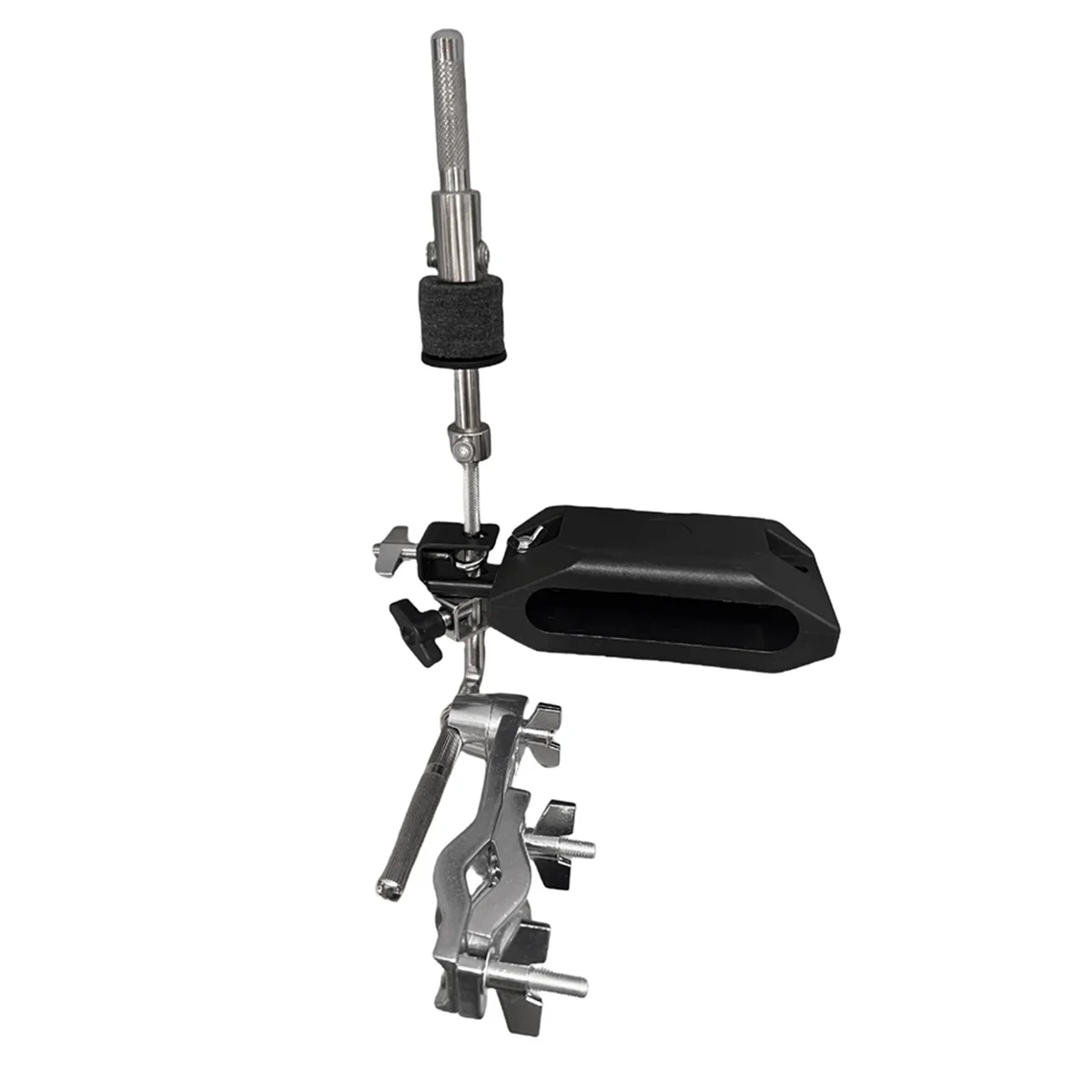 

Metal Cymbal Stand Portable Drum Extension Clamps Holder Extension Clamp Holder Percussion Accessories Style 2-ABJQ