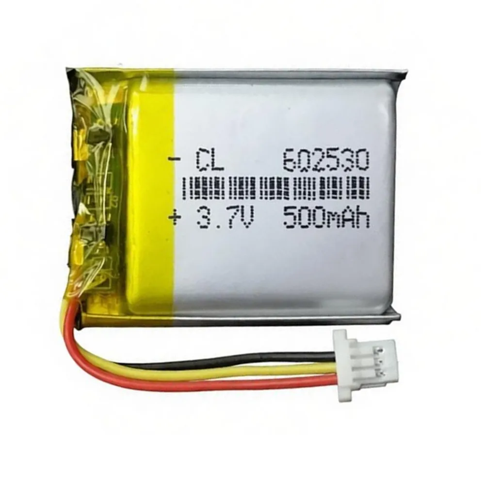 1-10PCS 500mAh 3.7V 602530 Polymer Lithium Rechargeable Battery SH 1.0mm 3P Plug For Razer Viper V2 Pro V3 Vipe Ultimate Mouse view 3