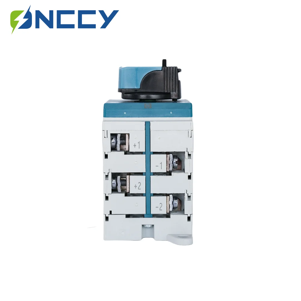 ONCCY  4P 6P 8P 10P DC Isolator Switch with lock 1000VDin Rail Mounting Rotating Handle Disconnector For Solar