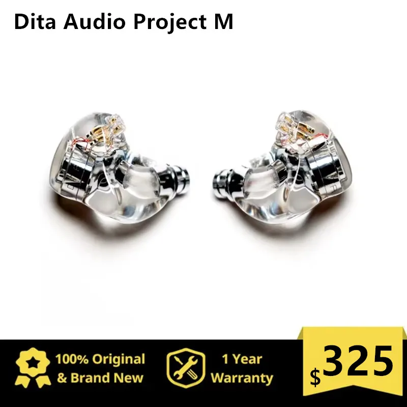 Dita Audio Project M Hybrid In-Ear Earphones Wired 4.4mm+3.5mm