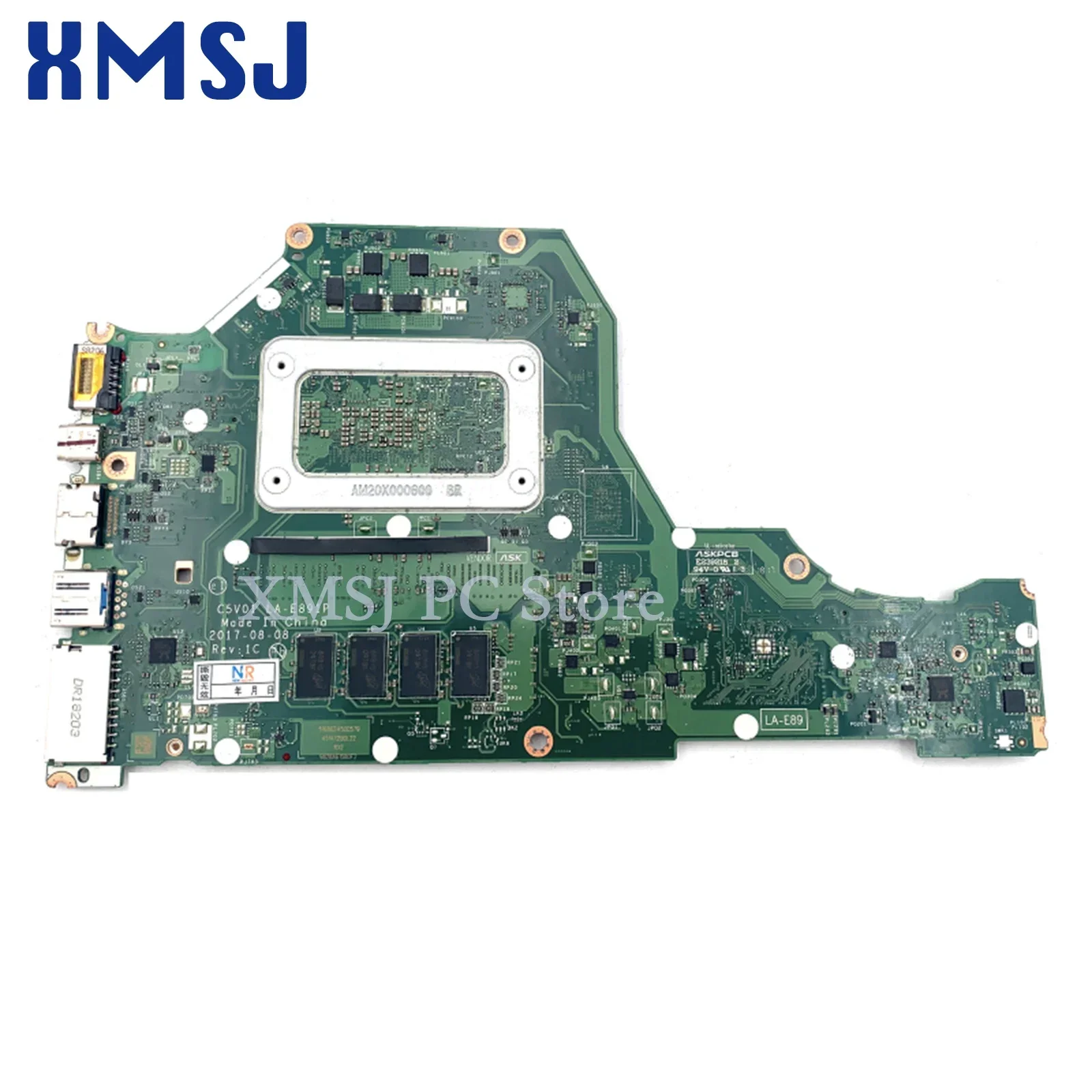 XMSJ For Acer A515 A515-51G Laptop Motherboard NBGTP11001 NBH2B11004 NBGSW11001 C5V01 LA-E891P SR3LA I5-8250U Main Board